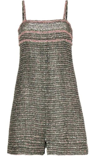 Abito Chanel in tweed verde