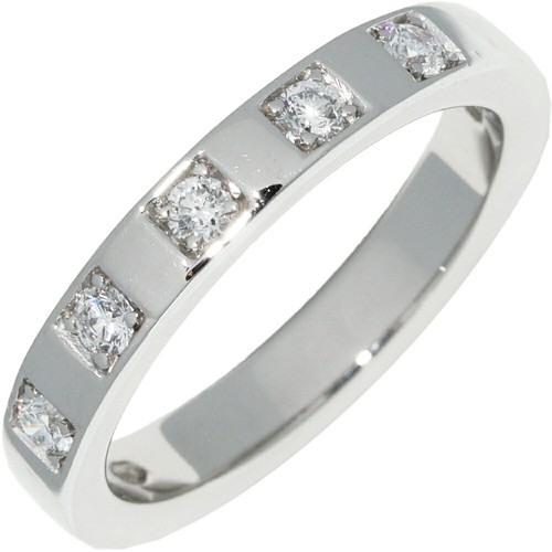 Fede nuziale Bvlgari Marry Me diamante 5P misura Pt950 (US) 4 5 4 75 0 15 ct #01305