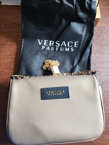 Borsa a tracolla Versace Parfums oro pochette borsa a tracolla borsa nuova