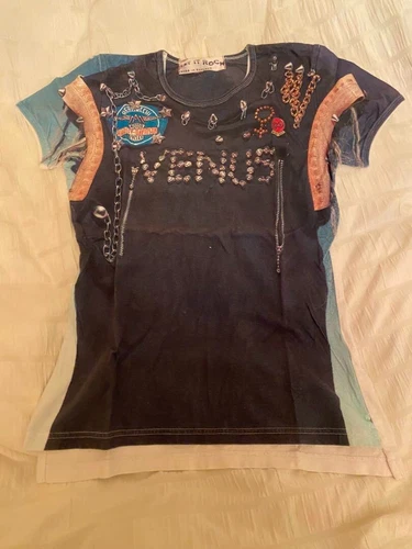 vivienne westwood LET IT ROCK T shirt S size Cotton 100% from Japan U