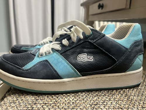 LACOSTE SPORT LACOSTE OGATA MEN Mens W22 SHOES SNEAKERS Blue USA size 10 UK 9 EUR 43