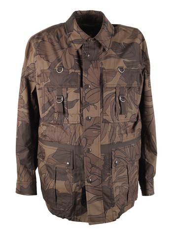 TOM FORD Brown Floral Jacket Coat Size 52 IT   42R U.S. New With Tags