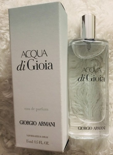 Giorgio Armani Set Acqua di Gioia Spray Eau de Parfum EDP Women .5 Oz