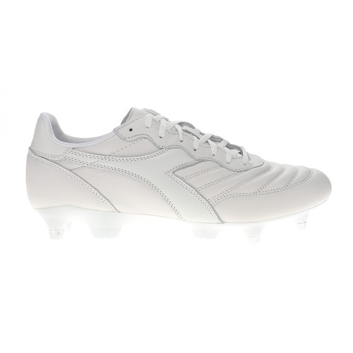 Diadora Brasil Lt Plus Mph Calcio Tacchetti Uomo Bianco Sneakers Scarpe Sportive 1806