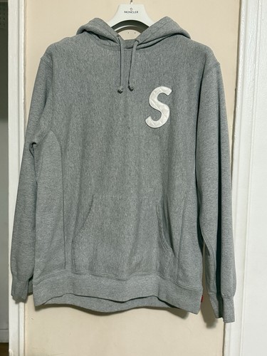 Supreme S Logo Hooded Sweatshirt Heather Grey XL SS20