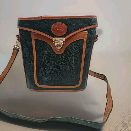 DOONEY & BOURKE vintage Carina Iintling handbags crossbody Emerald Green.