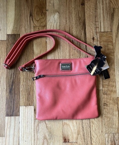 STATE BAGS Jenna Kator Salmon colored Glen Arbor crossbody bag New With Tags