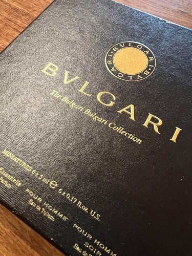 BVLGARI The BVLGARI Collection Set of 6 Unisex Perfume Eau de Parfum New Japan