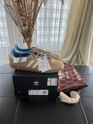 ADIDAS SAMBA NWT adidas Originals Samba Nylon Wales Bonner Desert White (IH3261) Size 11.5