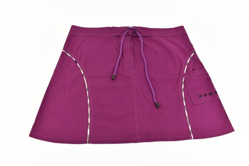 Minigonna da tennis atletica BURBERRY London: prugna e ""Nova Check"" taglia: S