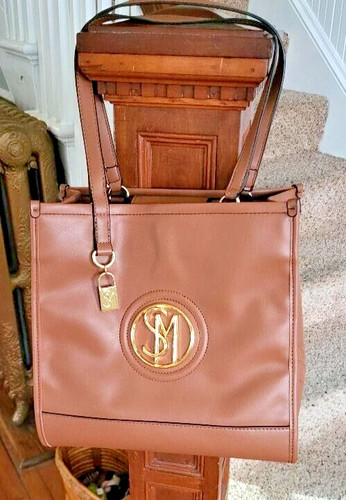 Steve Madden Exec Shoulder strap  Handle Tote Handbag Pockets new with tag