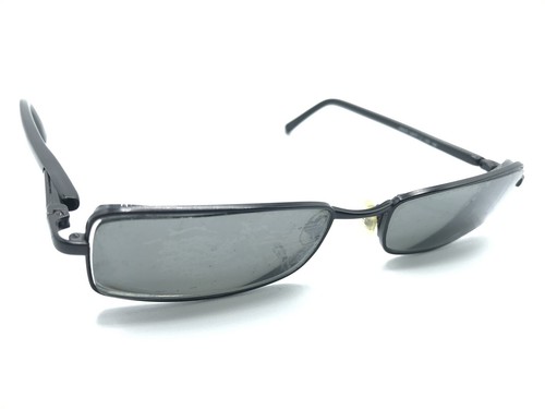 Prada VPR 61F Black Rectangle Eyeglasses Frames 52 17 135 Italy Designer Unisex