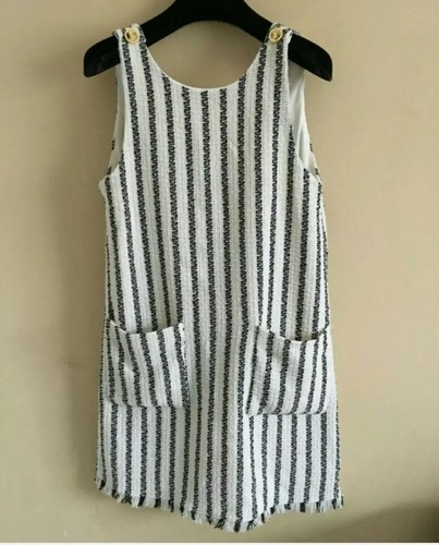 SAINT LAURENT (YSL) Abito a righe Ysl Yves Saint Laurent 10 in tweed