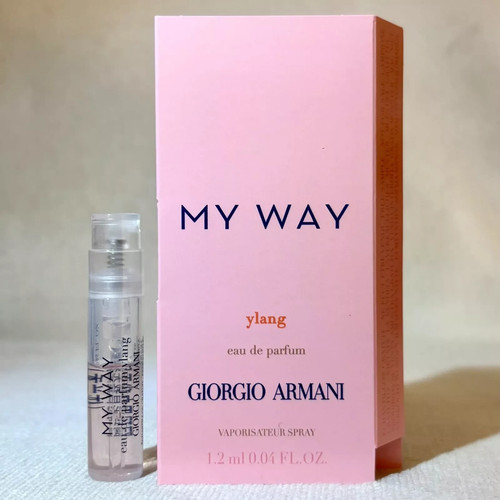 Giorgio Armani My Way Ylang Eau de Parfum Sample Spray .04oz 1.2ml *2025 Release