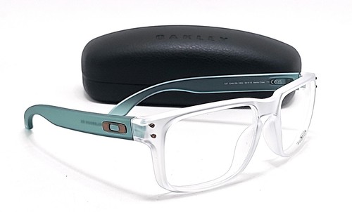 Oakley Holbrook RX OX8156 1654 Matte Clear Square Unisex Eyeglass Frames