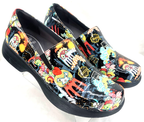 OOFOS Dansko Winona Monster Halloween Patent Clogs Shoes Euro 40 Women's US 9.5