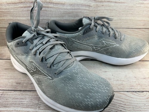 Scarpe da corsa sneakers Mizuno Wave Legacy uomo taglia 13 grigio bianco *INDOSSATE UNA VOLTA*