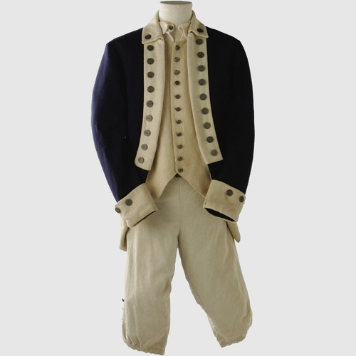 GEORGES HOBEIKA New George Washington Uniform Replica Navy Blue Lapel Wool Coat  only coat price