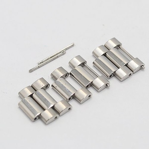 GUCCI Genuine 6 Links 126.3 Men's Watch Belt Band Bracelet Parts Silver 18mm