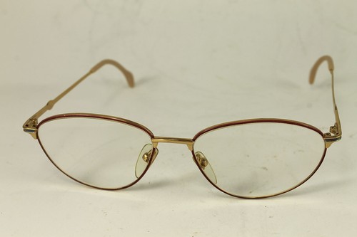 Vintage German ZEISS 6603 4300 Gold/ Oval Glasses
