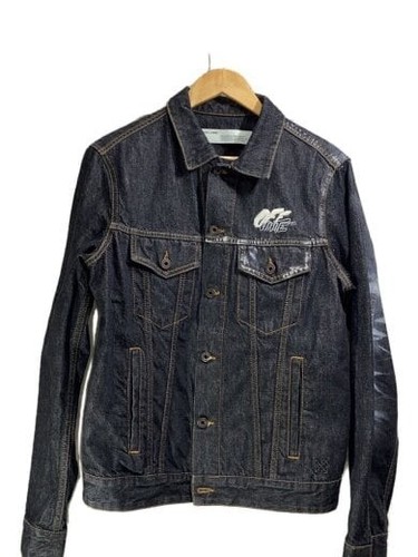OFF WHITE Giacca denim M Cotone IDG Stampa OMYE005f19F05044