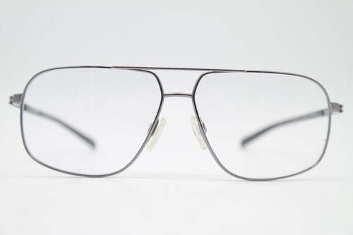 Glasses Rodenstock R 1347 Silver Black Oval Eyeglass Frame New