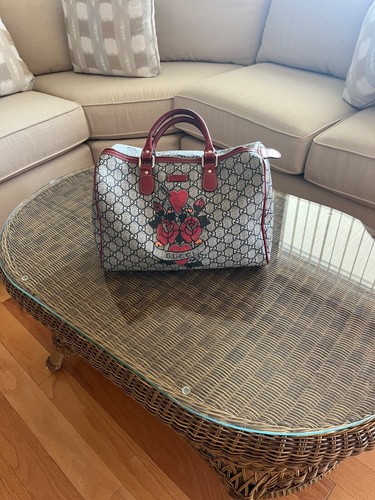 authentic gucci boston bag vintage