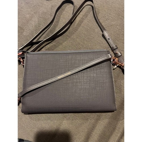 Dagne Dover Essential Wallet Crossbody Graphite convertible travel