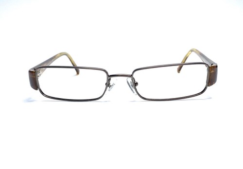 PRADA EYEWEAR Prada G Rectangular Glasses Brown Tortoise Temples Italy VPR72H 51 17 135