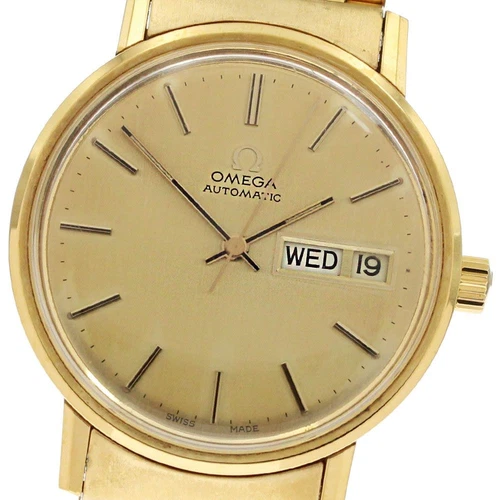 Omega Day Date Cal.1022 Automatic Mens Watch 1.4in Silver Dial