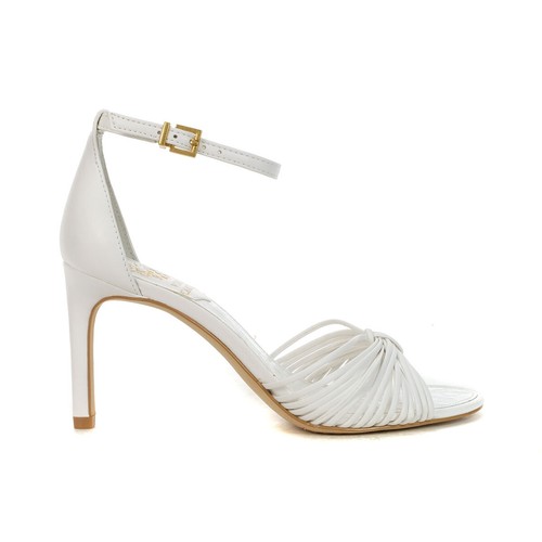 Sandali con tacco Vince Camuto Blaine Bianco in pelle