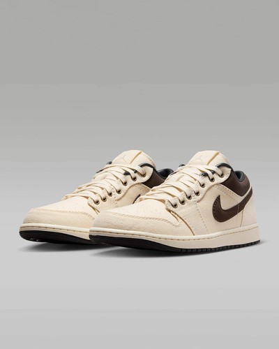 Nike Air Jordan 1 LOW Premium IB8058 110 Pale ivory/off white/baroque brown Men