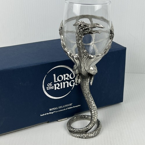 Royal Selangor Lord of the Rings Pewter Goblet Greame Anthony   Winged Beast