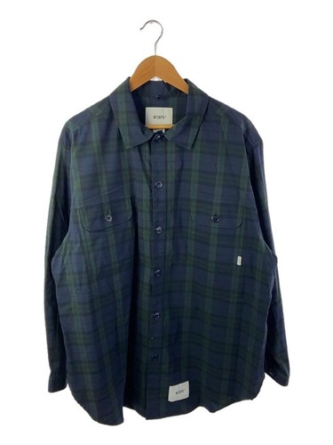 WTAPS Long Sleeve Shirt 2 Cotton 211GWDT SHM01 WPCOLSRIPSTOPCOOLMAX WTAPS