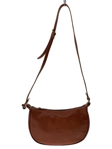 IL BISONTE Shoulder bag leather Brown U