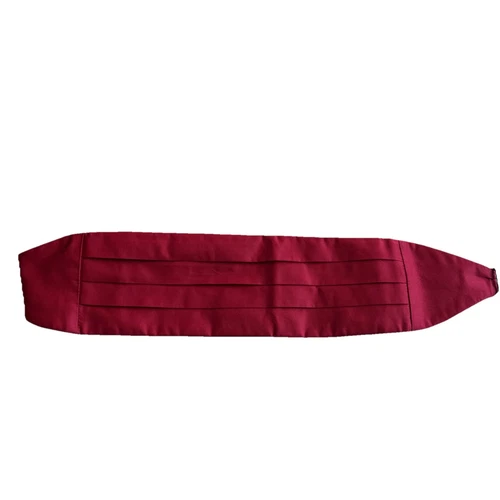 Christian DIOR bavaglino smoking seta rosso