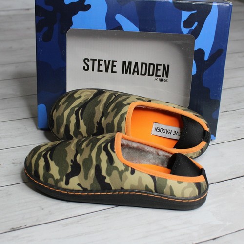 Steve Madden Ciabatte Mimetiche Ragazzo Taglia XL Scarpa Taglia 5 6 7