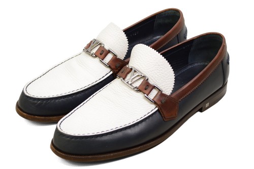 Louis Vuitton MAJOR Horsebit loafers shoes monte carlo UK8.5 /US9.5 Authentic
