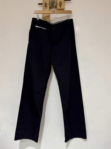 Pantaloni MIU MIU Vintage Archives Uomo Larghi Gamba Dritta Tela Chore 48