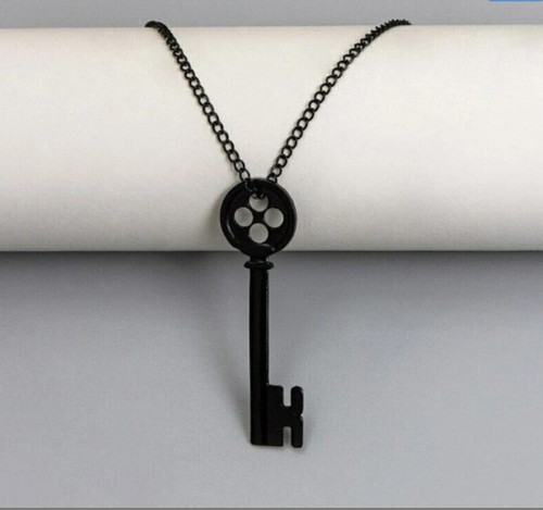 UNDERCOVER NUOVA Collana Chiave Ispirata alla Porta Segreta Coraline regalo fan film.