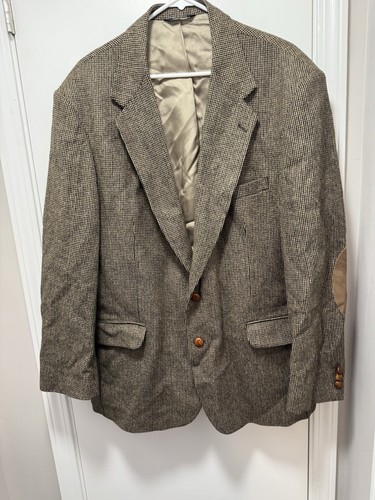 RETROFÊTE Giacca VINTAGE tweed Norman Wells made in USA
