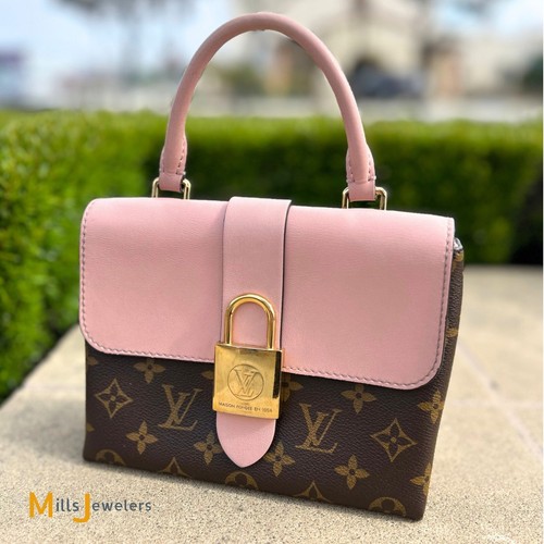 LOUIS VUITTON（LV） Borsa a tracolla Louis Vuitton Locky BB Rose Poudre Monogram