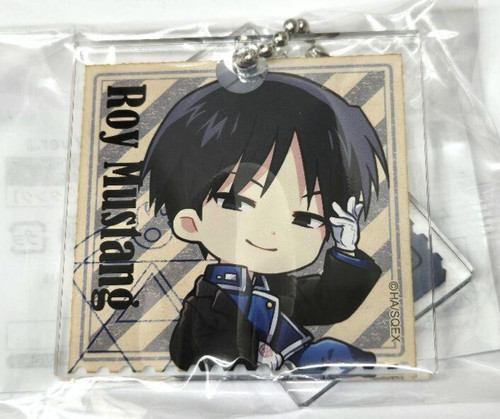 Fullmetal Alchemist acrylic keychain Roy Mustang Train journey ver marukuji