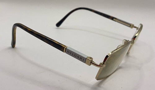 BVLGARI EYEGLASSES FRAMES ONLY 1059 278 BROWN TORTOISE FULL RIM 55 18 140