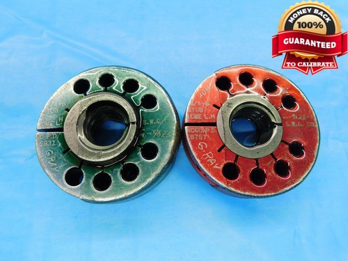 3 4 6 STUB ACME 2G LEFT HAND THREAD RING GAGES .75 GO NO GO PD'S = .6931 & .6757