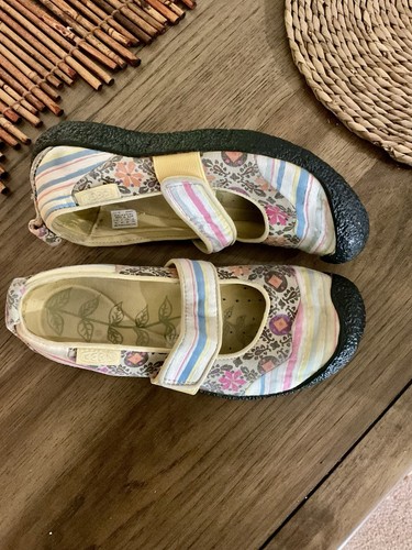 Scarpe Keen Harvest slip on Mary Jane donna 6 5 multicolore a righe floreali B60