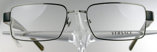 VERSACE 1129 Eyeglasses Glasses Frames Brown Gray Full Rim Women Eyeglasses NEW