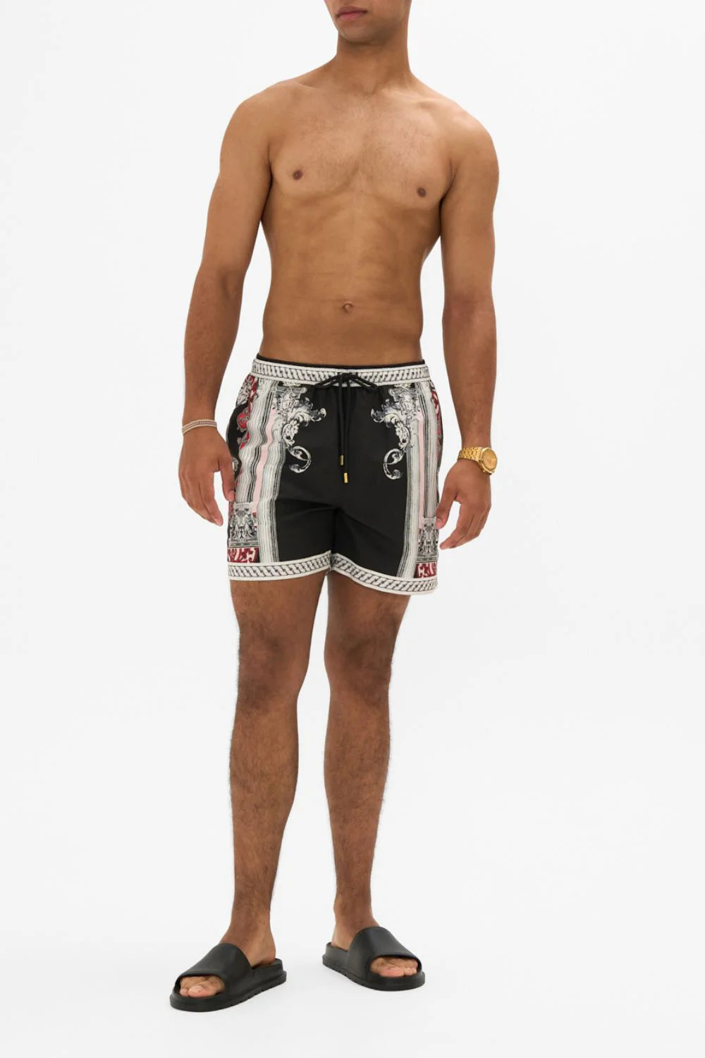 Mid Length Boardshort Mark Of Medusa   Camilla