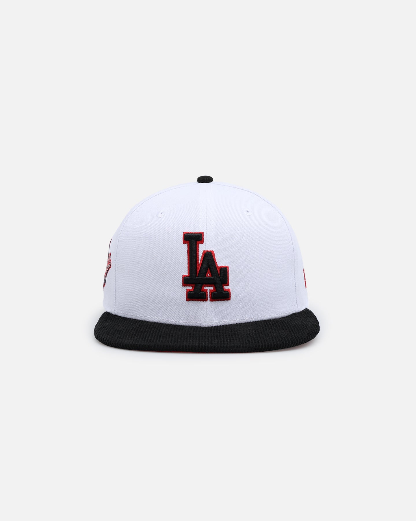 New Era Los Angeles Dodgers 'Fire Red' 59FIFTY Fitted White Black