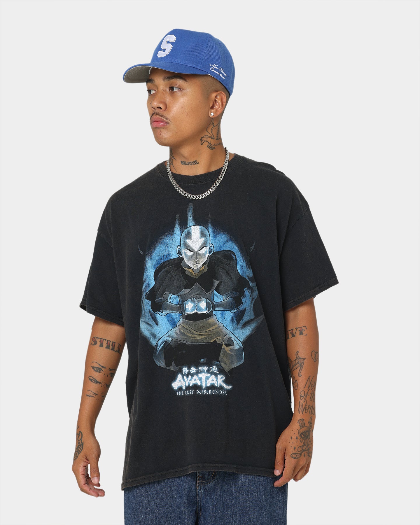 Goat Crew x Avatar: The Last Airbender Vintage T Shirt Black Wash
